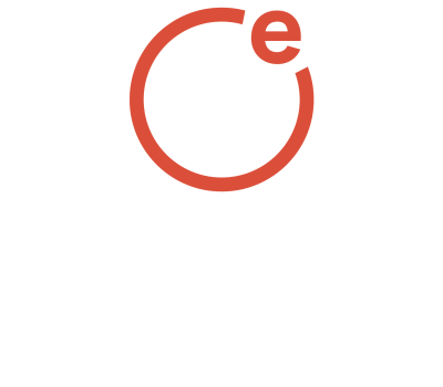 A black and red logo for evolution safety